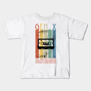 Generation X with cassette Kids T-Shirt